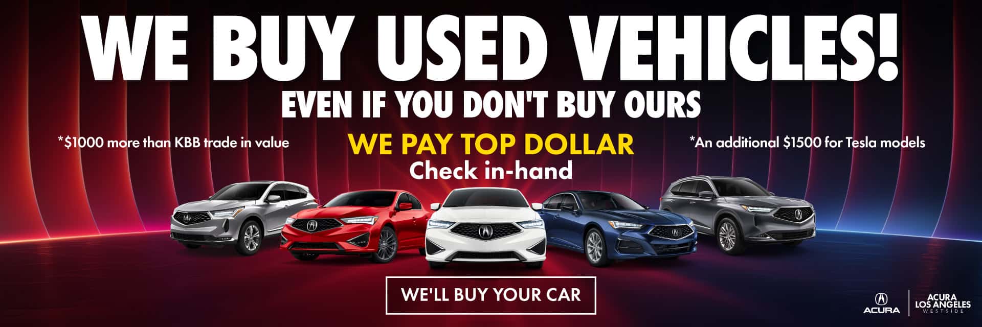 We Buy Used Cars, Even If You Don't Buy Ours