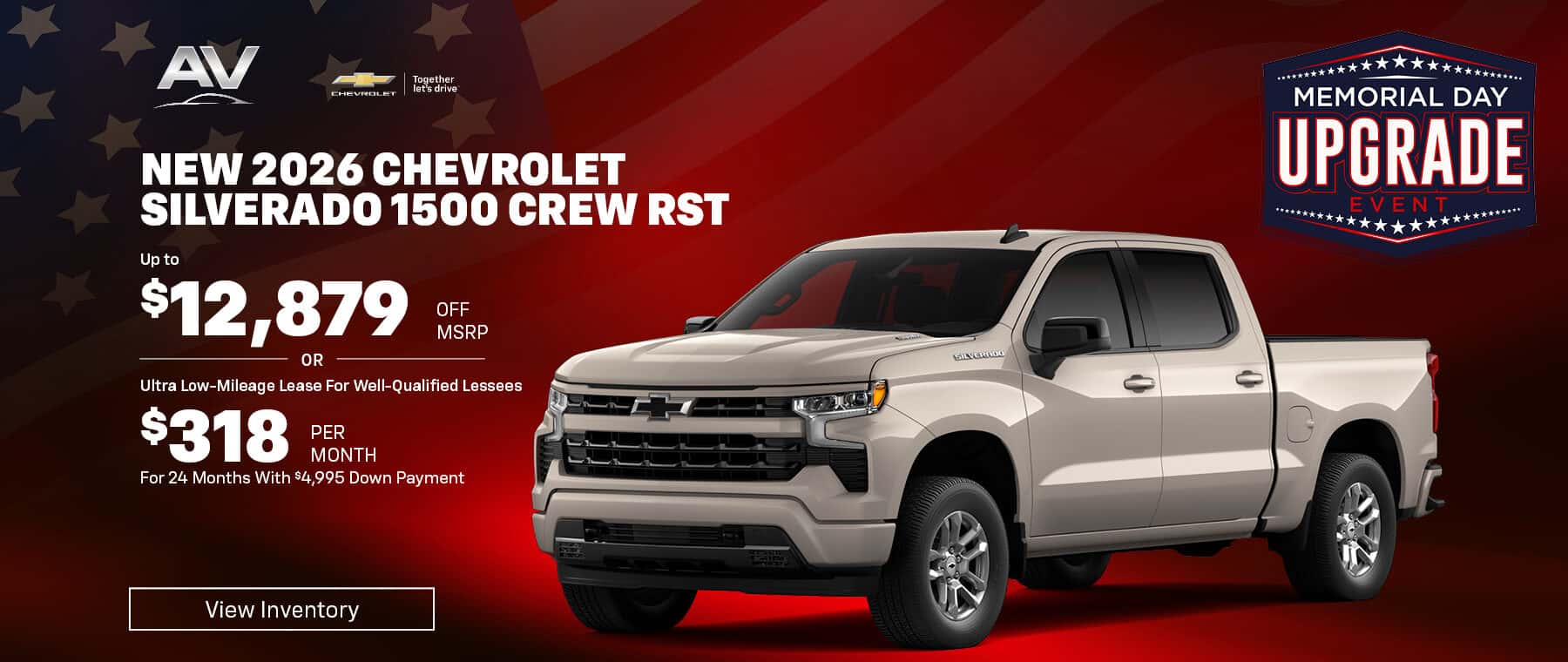 New 2026 Chevrolet Silverado 1500 Crew RST