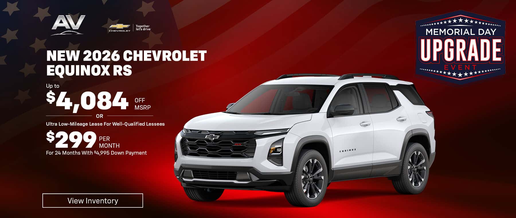 New 2026 Chevrolet Equinox RS