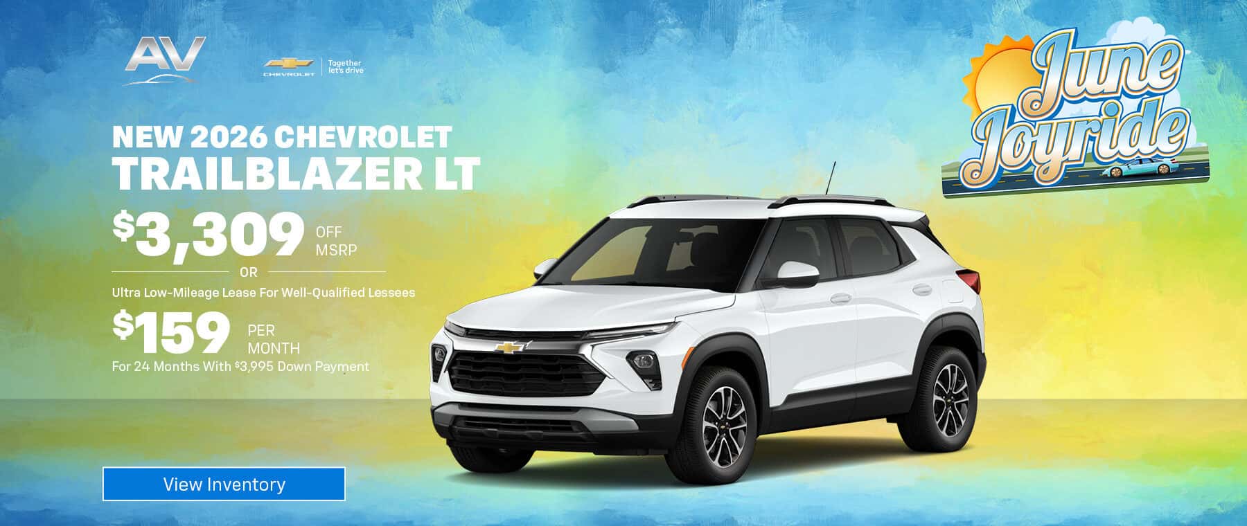 NEW 2026 CHEVROLET TRAILBLAZER LT