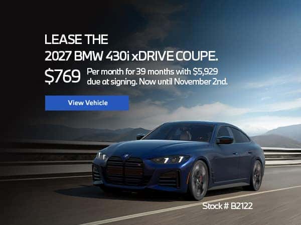 2027 BMW 430i xDrive Lease