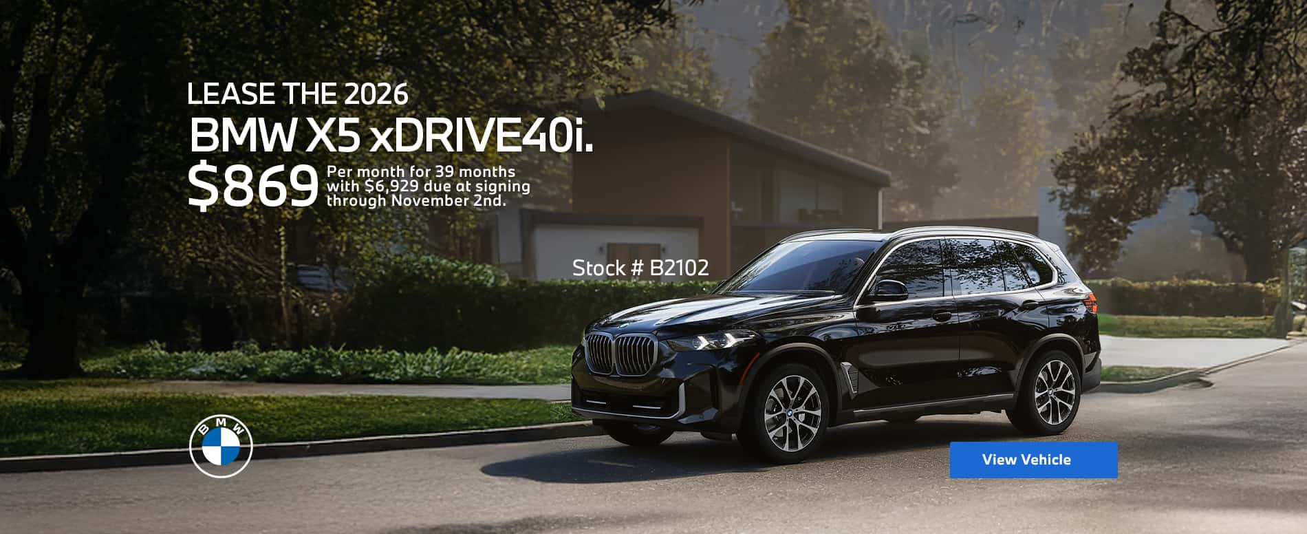 X5 xDrive40i Lease Offer