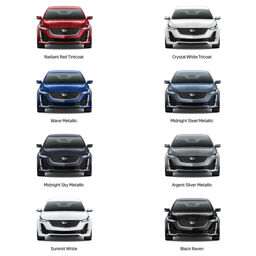 Cadillac CT5 Colors