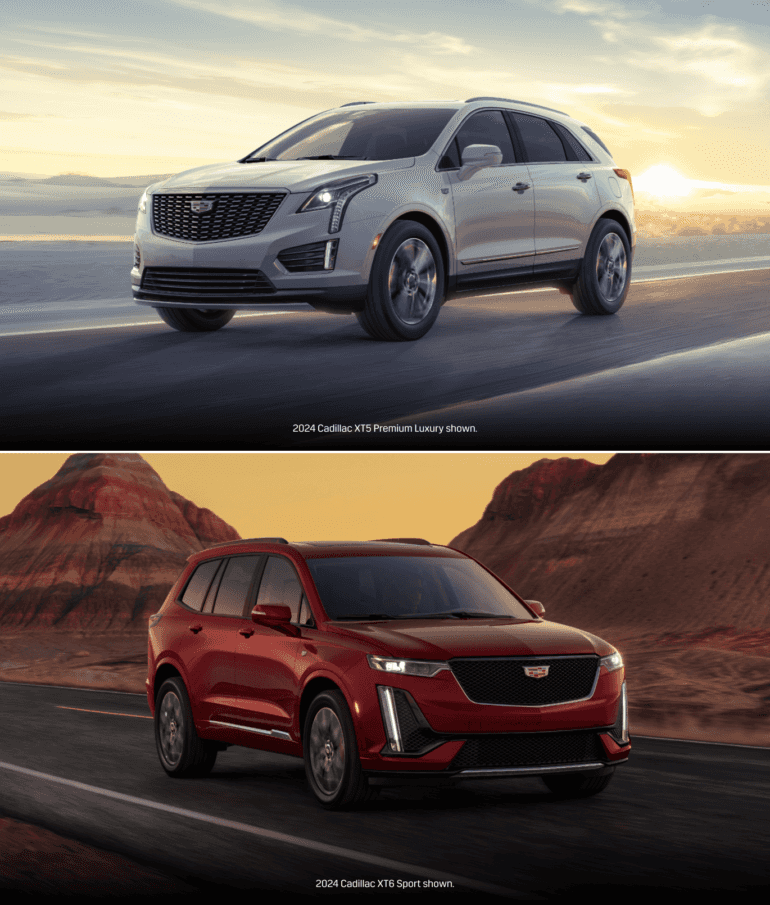 2024 Cadillac XT5 Vs. XT6 SUV Comparison