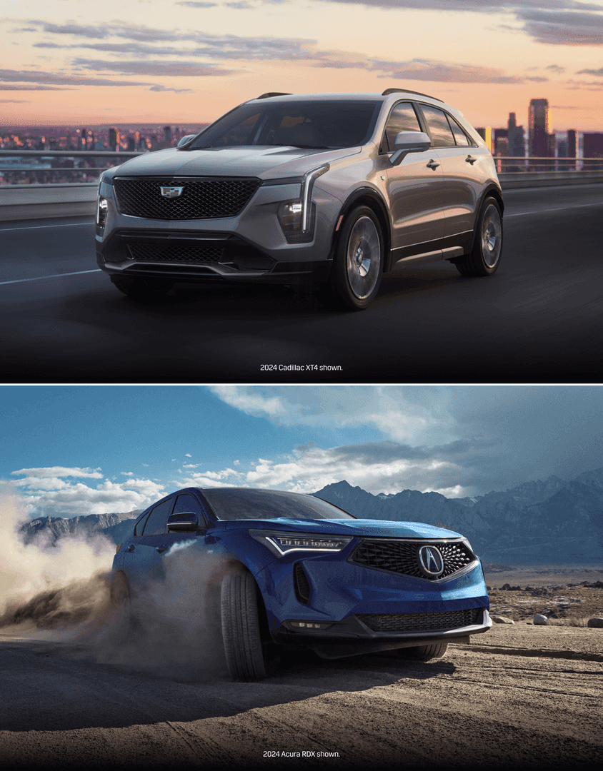 Cadillac XT4 vs. Acura RDX Specs, MPG & Towing