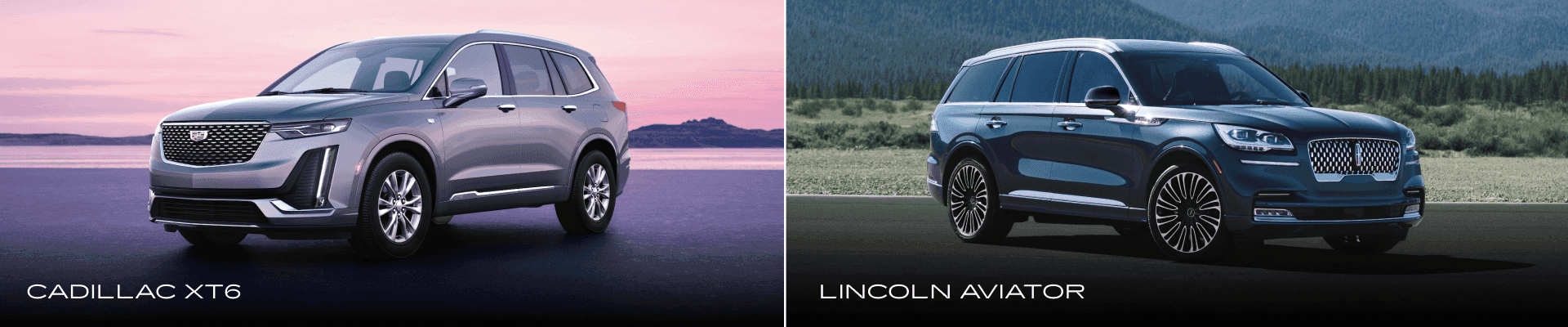 Cadillac XT4 vs Lincoln Aviator images