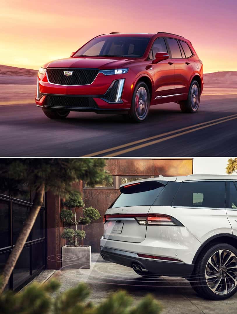 Cadillac XT6 vs. Lincoln Aviator: Safety Features