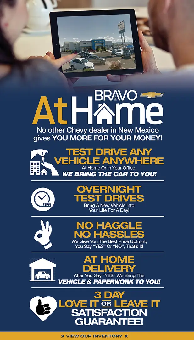 Shop At Home | Bravo Chevrolet of Las Cruces