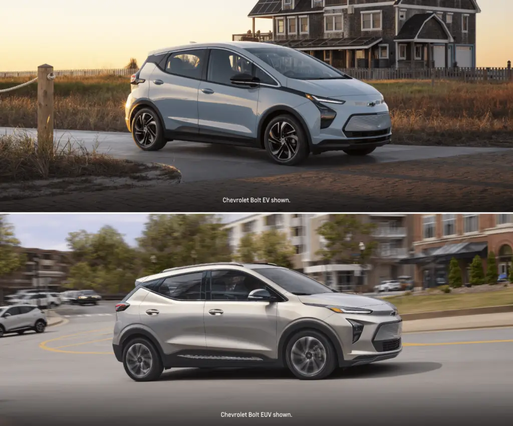 Sibling Rivalry: 2023 Chevy Bolt EUV Vs. Bolt EV