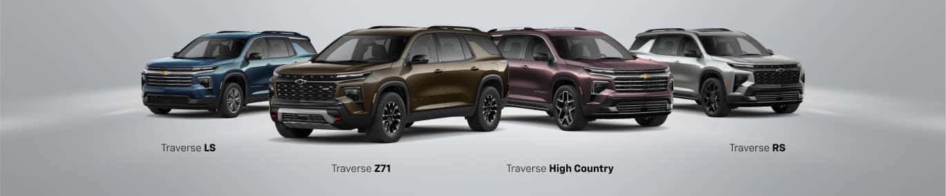 Chevy Traverse Colors