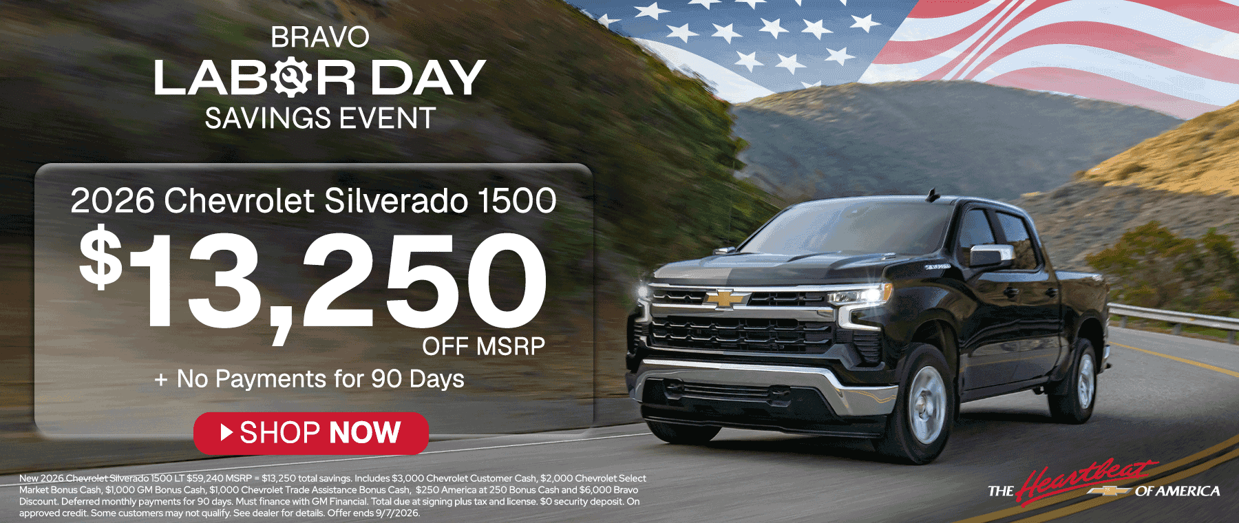 Bravo Chevy Specials