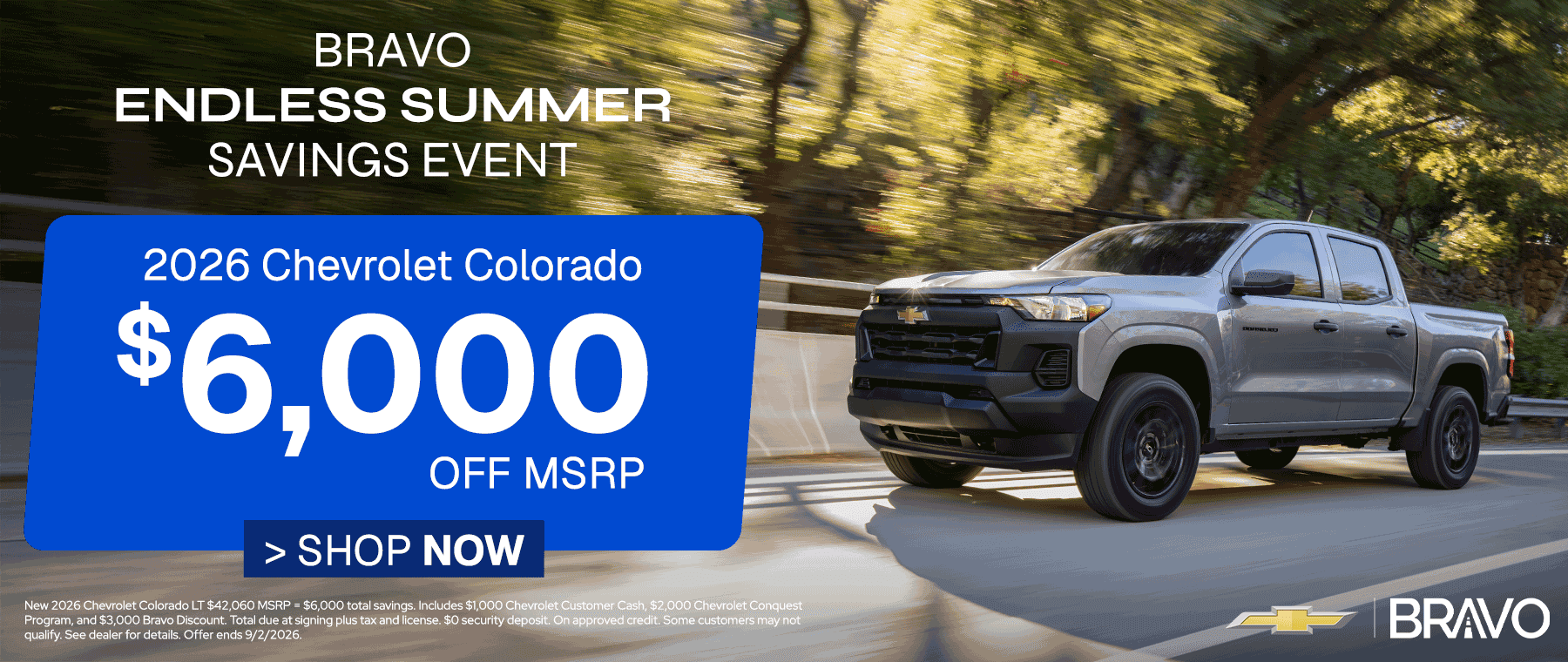Bravo Chevy Specials