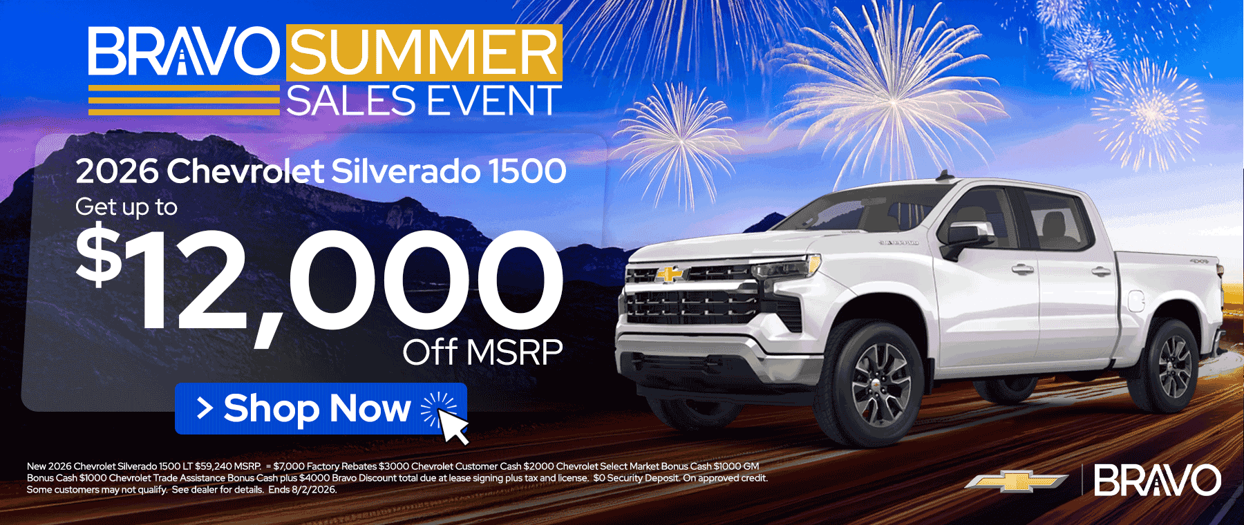 Bravo Chevy Specials