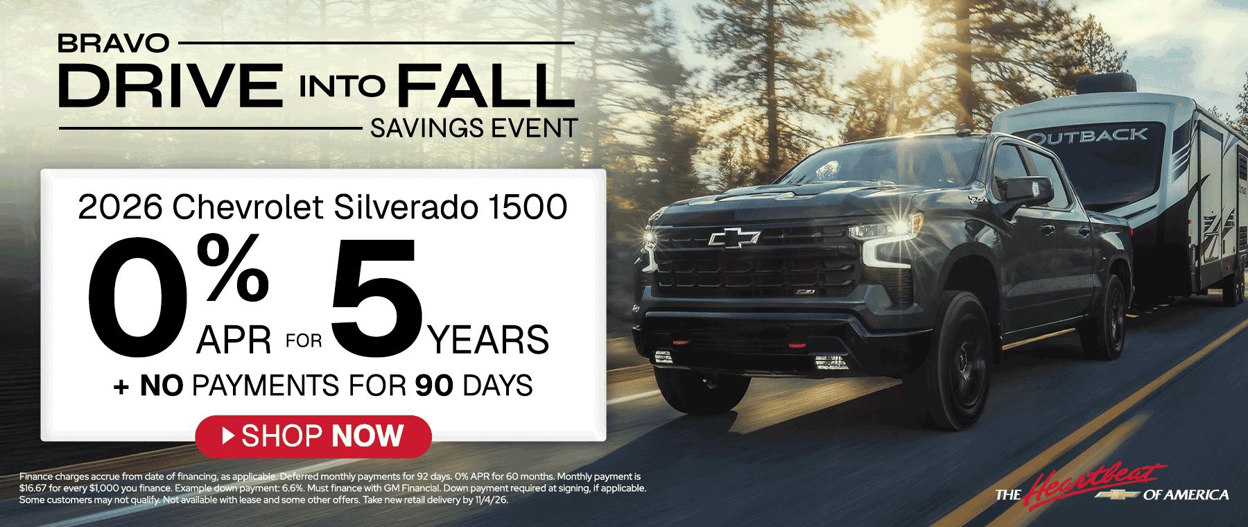 Bravo Chevy Specials