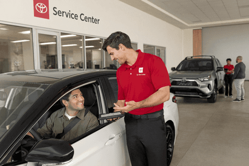 Service Tips Service Employee with Customer