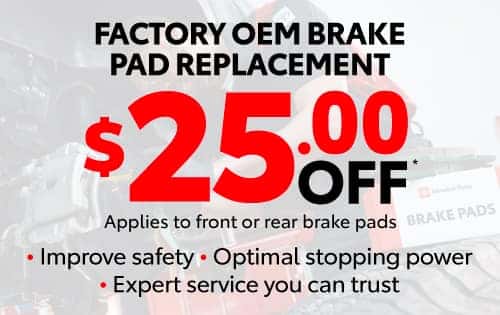 Factory OEM Brake Pad Replacement