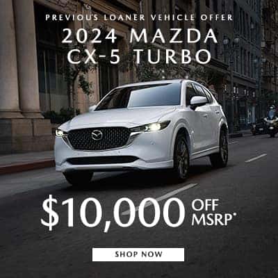 PREVIOUS MAZDA LOANER SPECIAL 