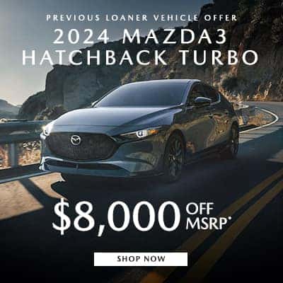 PREVIOUS MAZDA LOANER SPECIAL 