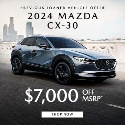 PREVIOUS MAZDA LOANER SPECIAL 