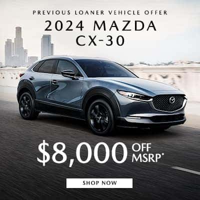 PREVIOUS MAZDA LOANER SPECIAL 