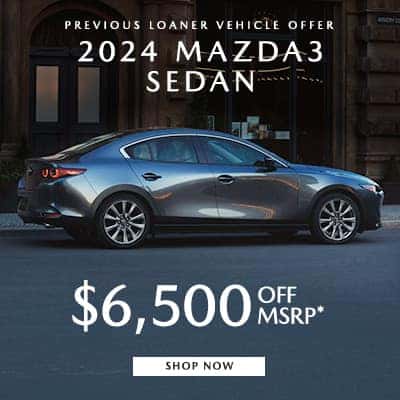 PREVIOUS MAZDA LOANER SPECIAL 