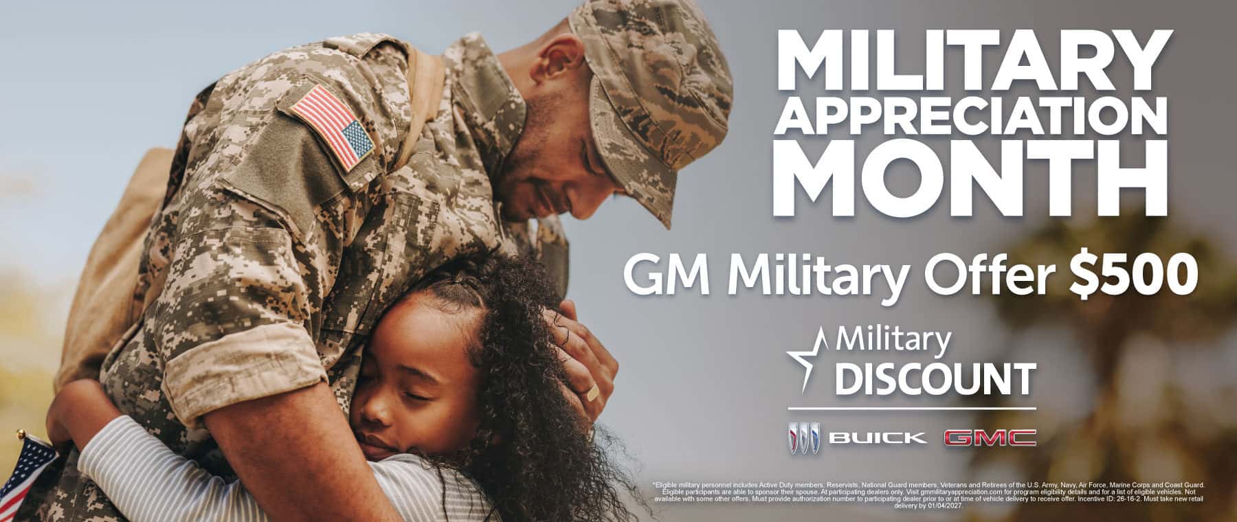 GM Military Offer $500