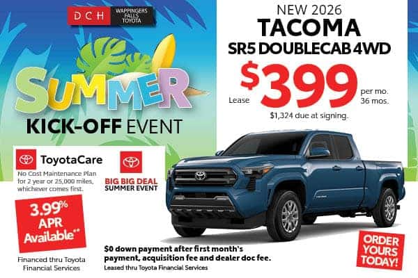 New 2026 Toyota Tacoma SR5 Double Cab 4WD