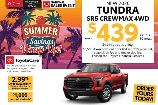 New 2026 Toyota Tundra SR5 CrewMax 4WD