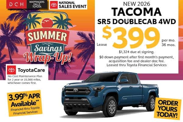 New 2026 Toyota Tacoma SR5 Double Cab 4WD