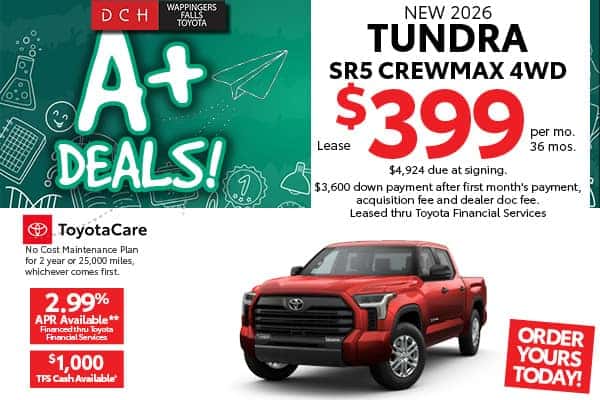 New 2026 Toyota Tundra SR5 CrewMax 4WD