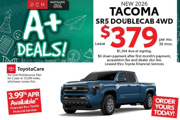 New 2026 Toyota Tacoma SR5 Double Cab 4WD