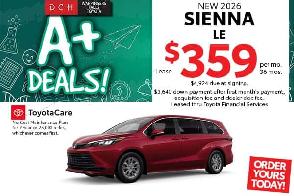 New 2026 Toyota Sienna LE