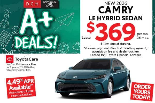 New 2026 Toyota Camry LE Hybrid