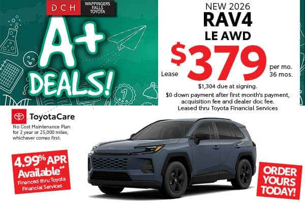 New 2026 Toyota RAV4 LE AWD