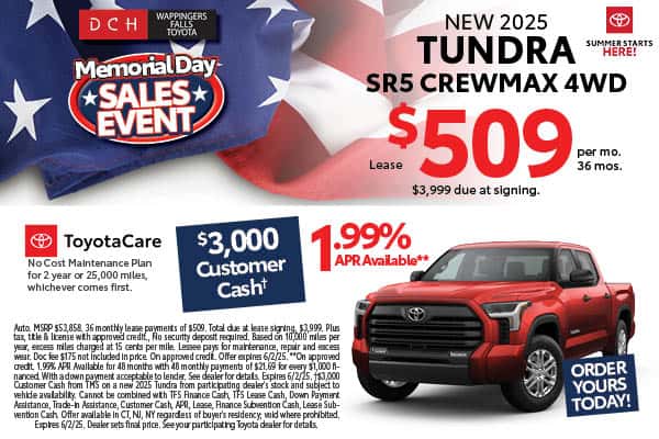 New 2025 Toyota Tundra SR5 CrewMax 4WD