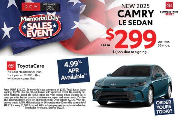 New 2025 Toyota Camry LE Front-Wheel Drive 