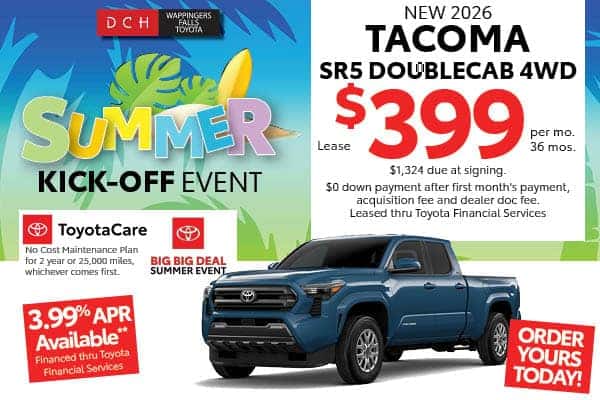 New 2026 Toyota Tacoma SR5 Double Cab 4WD