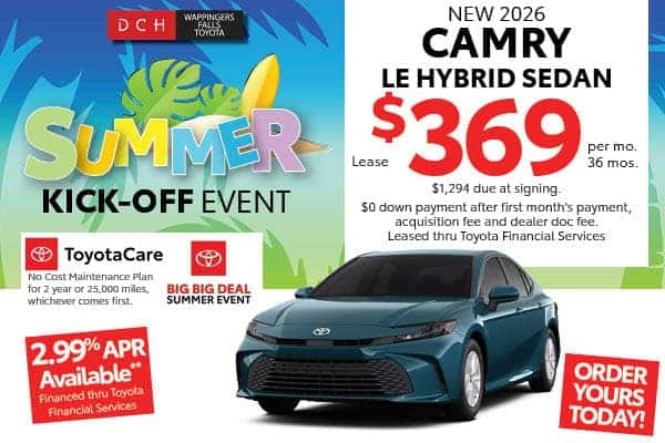 New 2026 Toyota Camry LE Hybrid