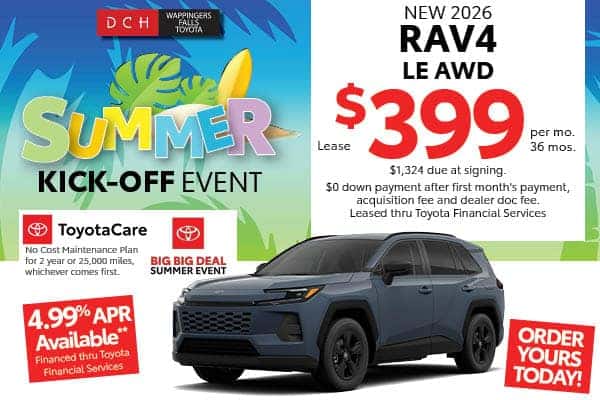 New 2026 Toyota RAV4 LE AWD