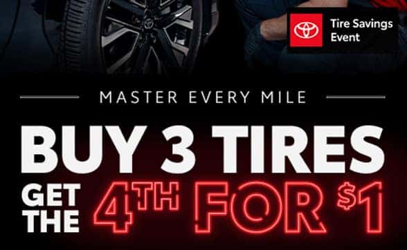 Toyota Tire Savings Event