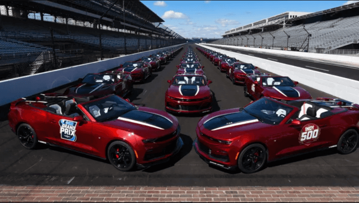 2022 Indy 500 Chevy Camaro SS convertible