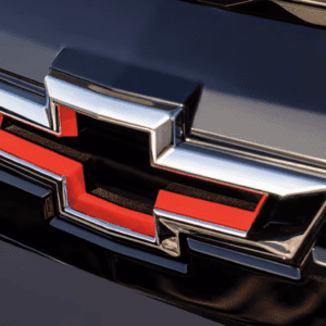 Side View of the 2024 Chevy Colorado Front Grille Chevy Badge