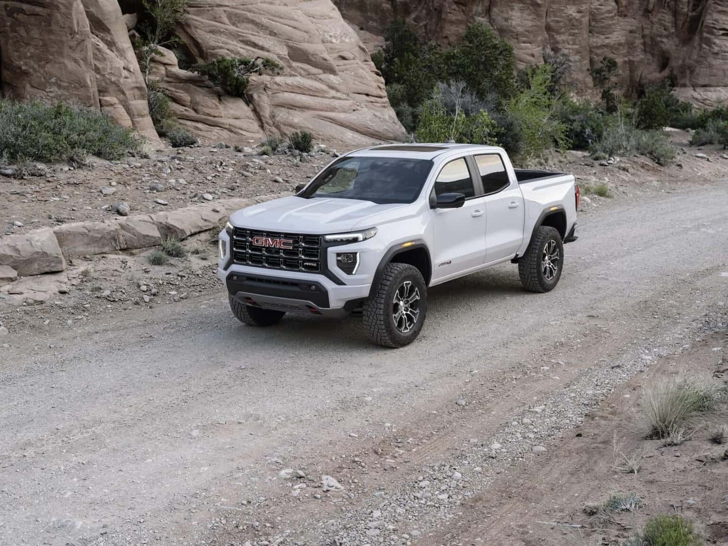 Comparing the GMC Canyon AT4, AT4X, and AT4X AEV Edition - Off Road