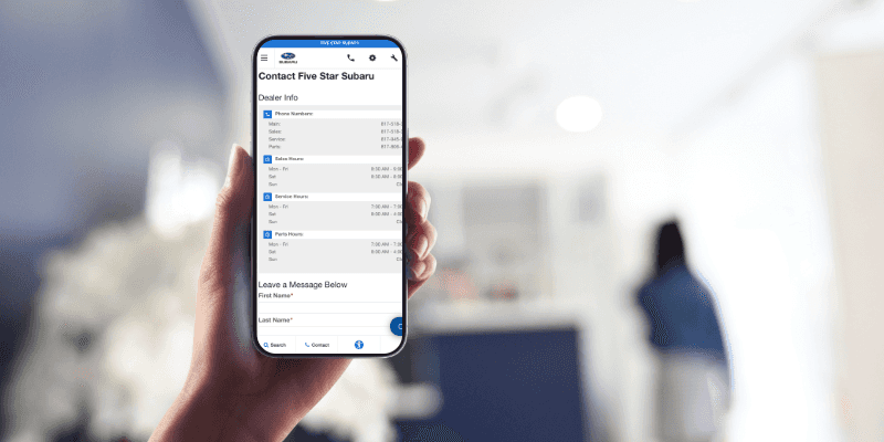 Five Star Subaru Car Buying Online
