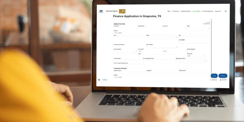 Five Star Subaru Car Buying Online