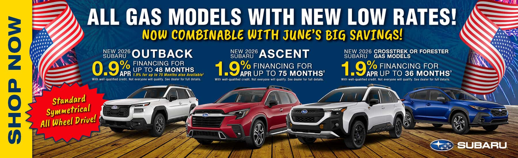 Subaru Gas Models