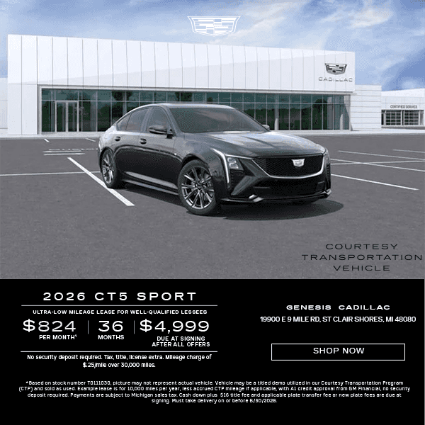 2026 CT5 Sport