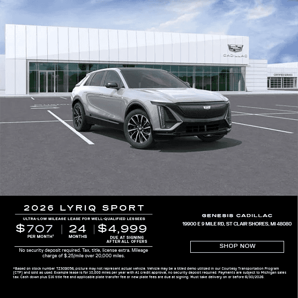 2026 LYRIQ Sport