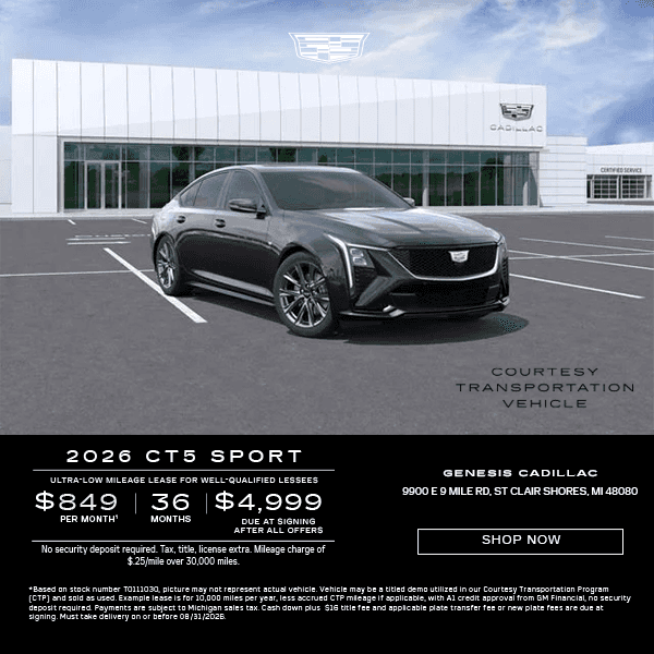 2026 Cadillac CT5 Sport Everyone 