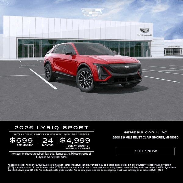 2026 Cadillac LYRIQ Sport Everyone 